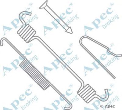 APEC BRAKING kit990 -  Комплектующие, тормозная колодка